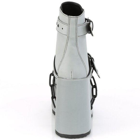 Platform Gothic High Heel Ankle Boots - Picture 4 of 5